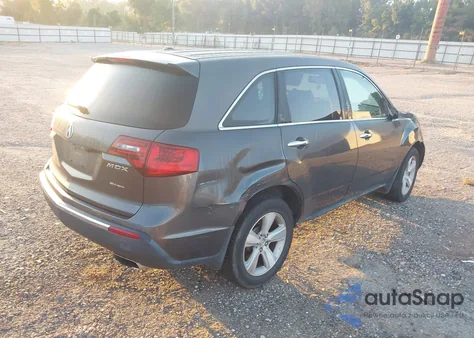 2010 Acura Mdx z USA, uszkodzony, nr VIN 2HNYD2H22AH506705